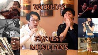 The World's FASTEST Musicians