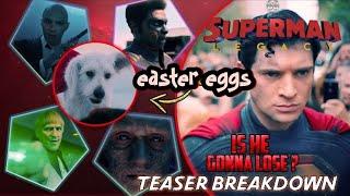 Superman: Legacy | Teaser Breakdown | Review | Movie | Action | Warner Bro's | Details | Easter eggs