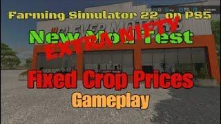 FS22    Fixed Crop Prices   New mod for May 10