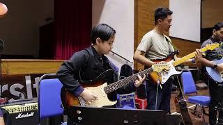 bila Pelajar main lagu Eric Johnson tengh ada dangdut