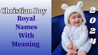 Top 30 Christian Boy Baby Names with meaning | latest names | unique 30 Names