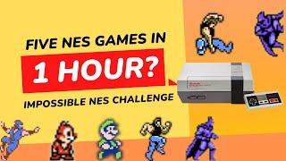 Retro Summer Slam: Epic 5-Game NES Marathon Race!