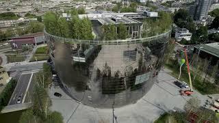 Guillaume Janssen voorziet het Museum Boijmans Van Beuningen van ronde zonwering