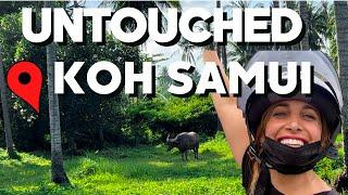 RURAL KOH SAMUI - Exploring non touristy side of the island, stop at Overlapping Stone, and more!