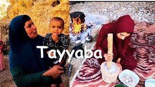 Tayyeba lived in a cave with Ghadir and Khorshid, Curd and rice recipe in Iran