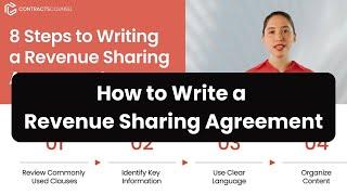 How to Write a Revenue Sharing Agreement [8 EASY steps]