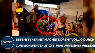 ESSEN: Syrian with machete goes completely crazy! Two seriously injured! What we know so far!