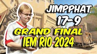 CS2 POV | MOUZ Jimpphat (17/9) vs NAVI (Mirage) @ IEM Rio 2024 Grand final