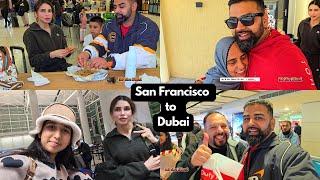 San Francisco to Dubai | Family Vacation | Mr Mrs Dhesi #vlog