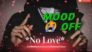 moodoff nolove song 8d dj remix#trending #youtube #youtubgood #nolove #mood ..