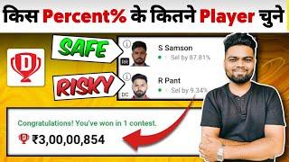 Dream11 pe Player ka Selection kaise kare | ऐसे हमेशा Profit होगा | How to Select Players on Dream11