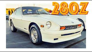 Polar White Datsun 280Z