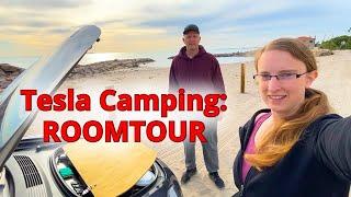 Tesla Camping: Roomtour in unserem Model 3 Camper