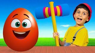 Egg Surprise Community Helpers Nursery Rhyme for Kids | BabyBillion