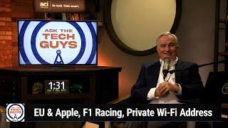 If It's Tuesday, It Must Be Belgium - EU & Apple, F1 Racing, Private Wi-Fi Address