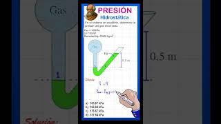 PRESIÓN HIDROSTÁTICA #fisica #presión