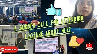 sudden call|| lecture|| NEXT#kyrgyzstan#youtubevideo#viral#vlog