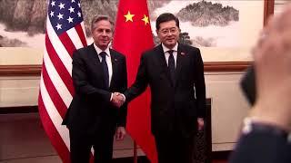 Blinken meets Chinese foreign minister in Beijing