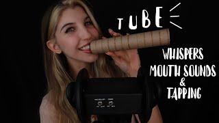 ASMR TUBE Whispers, Mouth Sounds & Tapping (Underrated Trigger)