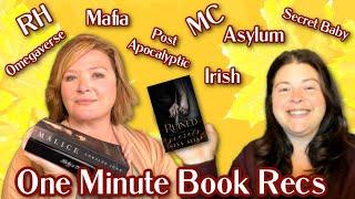 One Minute Book Recs - Omegaverse, Secret Baby, MC, Post Apocalyptic, Mafia,  &. more