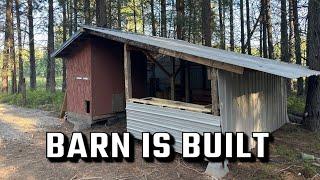 Constructing a barn and septic system at our property