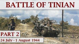 Battle of Tinian 1944 / Part 2 – Swift and Easy Victory