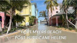 Fort Myers Beach Post Hurricane Helene Update - Friday, September 27th