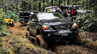 WRANGLER vs LAND CRUISER vs SORENTO 4x4 Off Road BATTLE