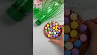 waste plastic bottle craft idea  #shortsfeed #shorts #shortsviral #bestoutofwastecrafts #clay