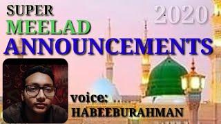 super meelad announcement/ habeeburhaman/ ARAFA MEDIA