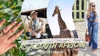 A WEEK VLOG: Safari Brand Trip in Limpopo, Playing Padel, & Just Life as a South African Influencer