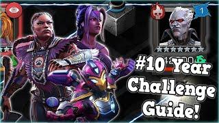 Carina's Challenges: #10 Year Challenge! Stress Free Guide! | Marvel Contest of Champions