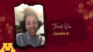 Janelle B - Thank You Donors 2024