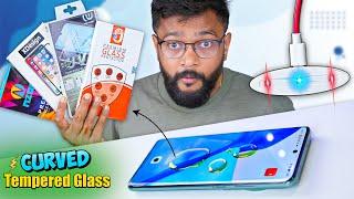 Curved Mobile Tempered Glass TEST - Watch Before Buy !