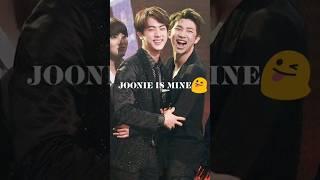 Members reaction to Jin for Joonieand suga be like I'm#jin #namjoon #namjin #jimin #jhope #taekook