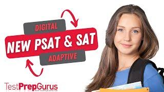 New Digital PSAT and SAT: Whiteboard Drawing by Test Prep Gurus