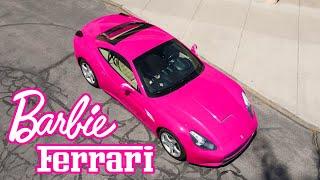 Turning a Ferrari into a real life BARBIE car!