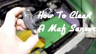 How to clean a MAF \ Mass Airflow Sensor