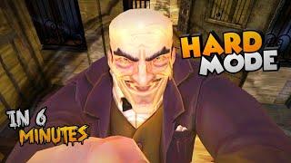 Scary Mansion | Hard Mode In 6 Minutes | Full Gameplay