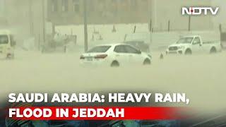 Heavy Rains In Saudi Arabia's Jeddah Cause Waterlogging, Schools Closed