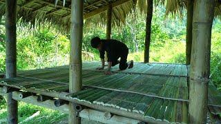 3 days The design boy used bamboo as the foundation for the second floor of the house