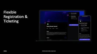 Flexible event registration and ticketing with Webex Events (formerly Socio)