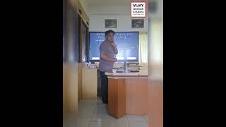 Mathematics Session By Industry Expert Mr. Sachin Shimpi At Vijay Design Studio (Sunday Special)