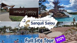 Sanguli Salou Camping & Resort full walking through tour | May 2024 | ALL pools/venues and more