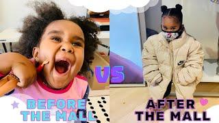 3-Year Old Toddler goes Shopping at THE MALL | iLuvCali