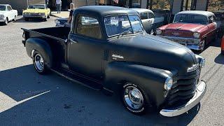 Test Drive 1952 Chevrolet 3100 5 Window SWB $26,900 Maple Motors #2827