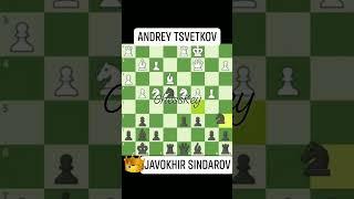 Javokhir Sindarov beats Andrey Tsvetkov #chesskey