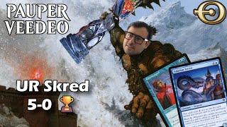 5-0  with The Best deck in Pauper: UR Skred | Pauper | MTGO