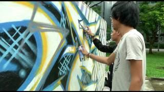 Somerville Media - Story for France 24 on Graffiti in Singapore