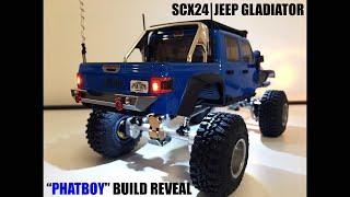 SCX24 JEEP GLADIATOR BUILD: REVEAL ~ PHATBOY ~ ISLAND STYLE LIFT-UP